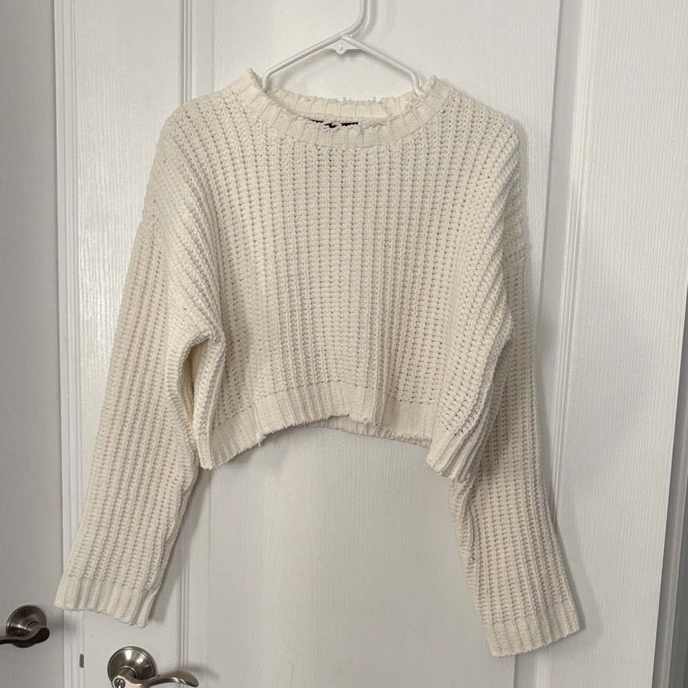 Urban Outfitters Cream Knit Sweater